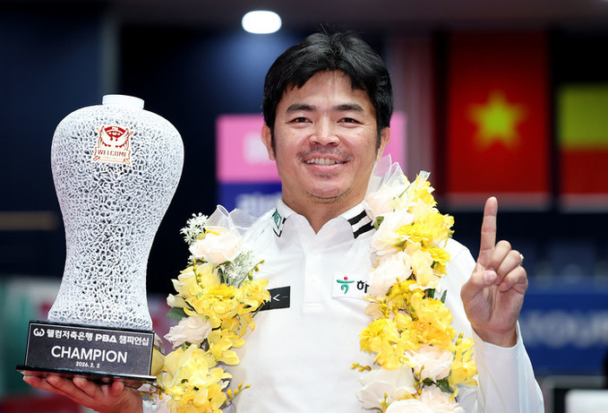 2025-2026 웰컴저축은행 챔피언십 / ‘베트남 특급’ 응우옌꾸옥응우옌, ‘스페인 전설’ 산체스 제압하고 프로당구 첫 우승